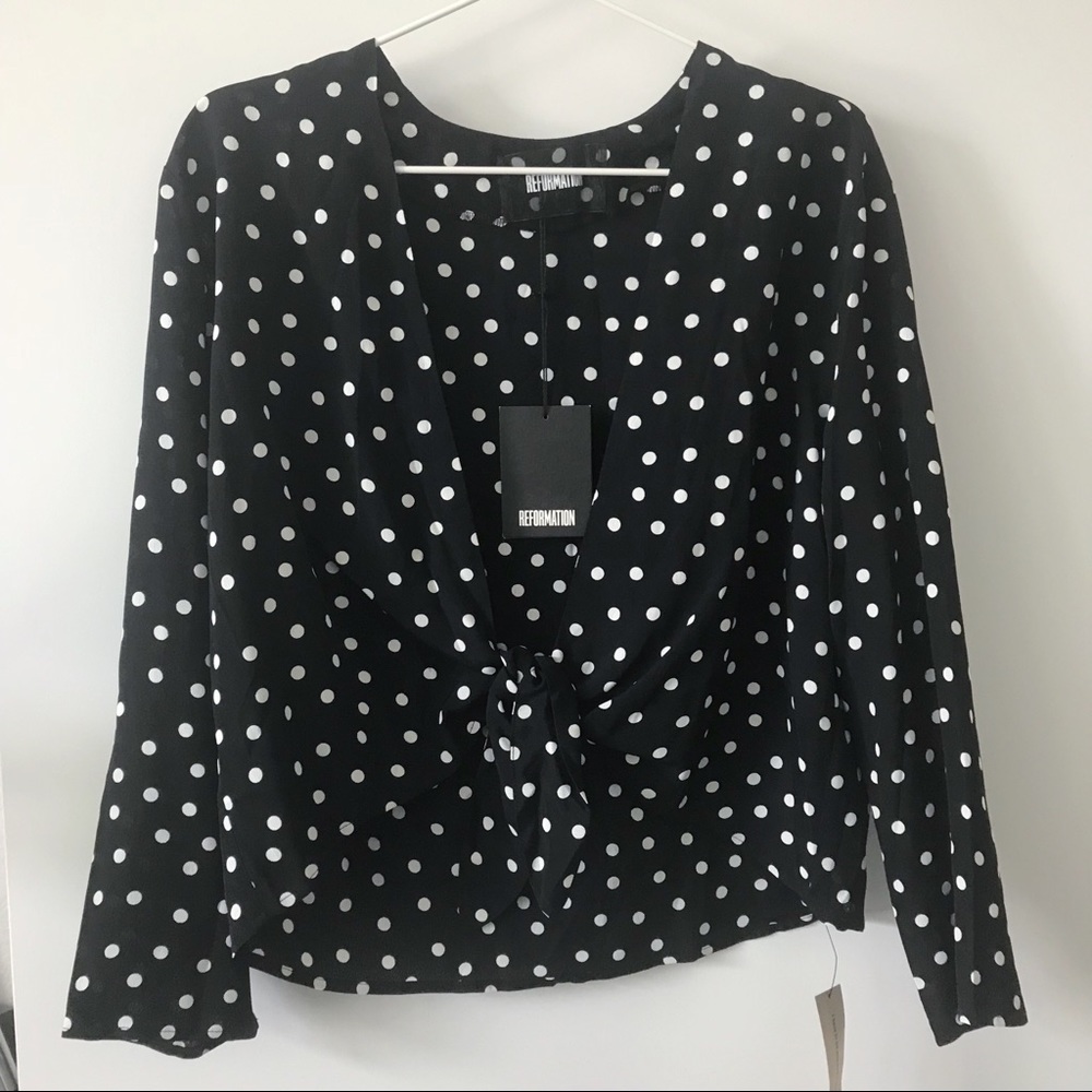 Reformation Casablanca Top // medium // NWT